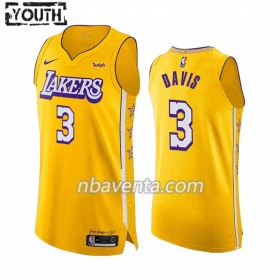 Camiseta Niños Los Angeles Lakers Anthony Davis 3 2019-20 Nike City Edition Swingman